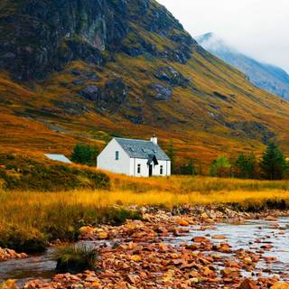 4k cottage wallpaper