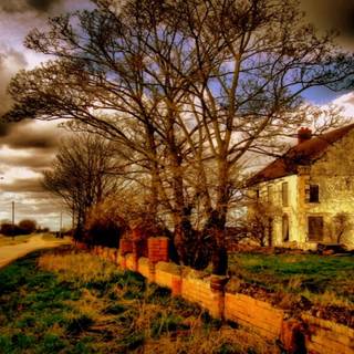 4k cottage wallpaper