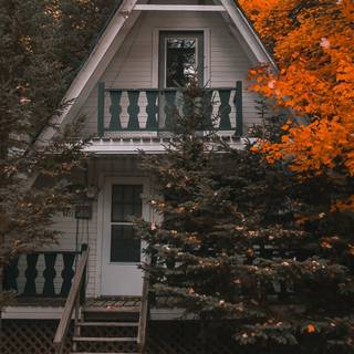 4k cottage wallpaper