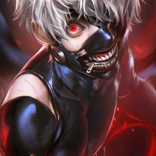 Tokyo Ghoul 4k iPhone wallpaper