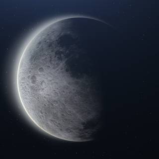 The Moon 4k wallpaper