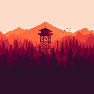 Red autumn 3840x1080 wallpaper