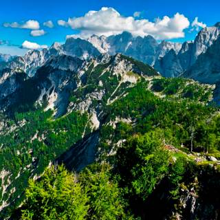 Summer mountians desktop wallpaper