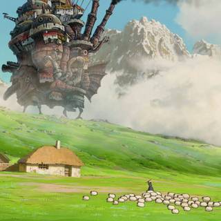 Ghibli nature wallpaper