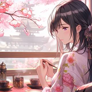 Girls anime 4k wallpaper