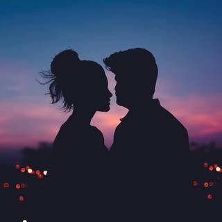 Aesthetic couple 4k wallpaper