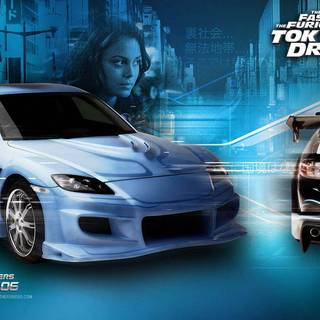 Tokyo drift cars computer wallpaper