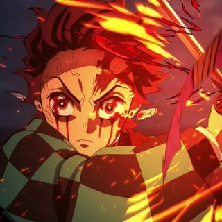 Tanjiro Rage wallpaper