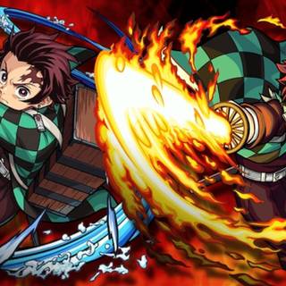 Tanjiro Rage wallpaper