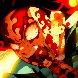 Tanjiro Rage wallpaper