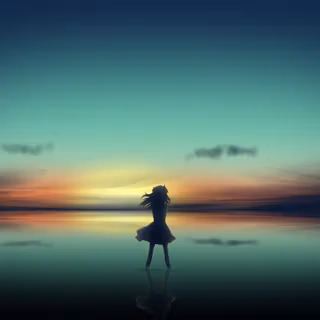 Calming 4k anime wallpaper