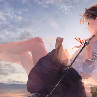 Calming 4k anime wallpaper