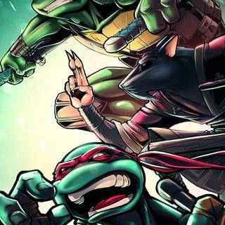 TMNT iPhone wallpaper