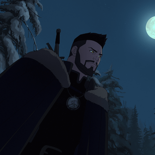 The Witcher Nightmare of The Wolf desktop wallpaper