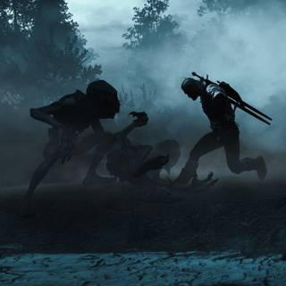 The Witcher Nightmare of The Wolf desktop wallpaper