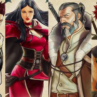 The Witcher Nightmare of The Wolf desktop wallpaper