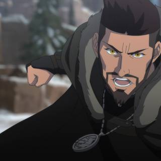 The Witcher Nightmare of The Wolf desktop wallpaper