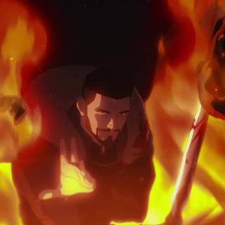 The Witcher Nightmare of The Wolf desktop wallpaper