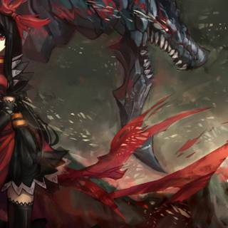 Anime fight scene 4k wallpaper