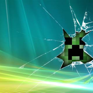 Broken screen PC wallpaper