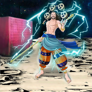 One Piece Thunder God wallpaper