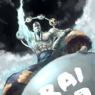 One Piece Thunder God wallpaper