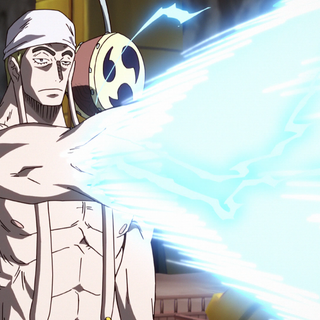 One Piece Thunder God wallpaper