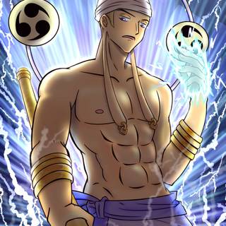 One Piece Thunder God wallpaper