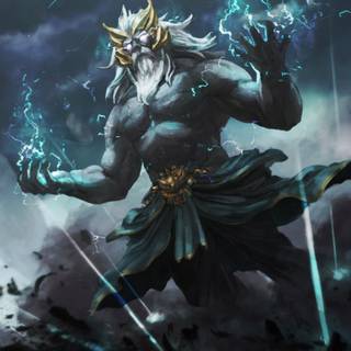 Zeus Dota 2 wallpaper