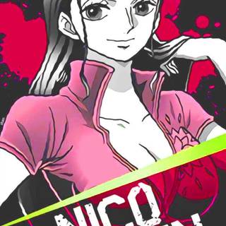 Nico Robin phone wallpaper