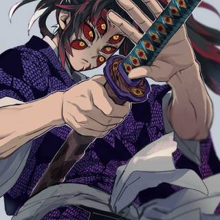 Kokushibo iPhone wallpaper