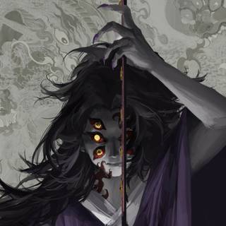 Kokushibo 4k wallpaper