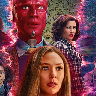 Wanda Vision 4k wallpaper