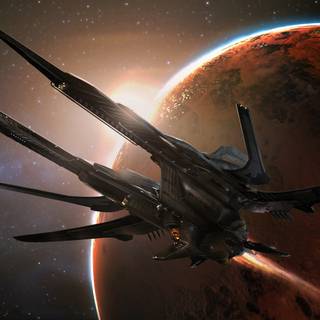 4k spaceship wallpaper