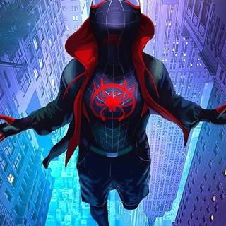 Miles Morales 4k mobile wallpaper