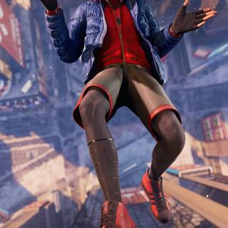 Miles Morales 4k mobile wallpaper