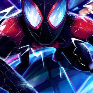 Miles Morales 4k mobile wallpaper