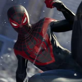 Miles Morales 4k mobile wallpaper