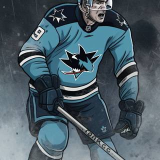 Ice hockey iPhone wallpaper