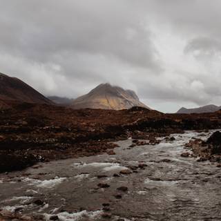 Autumn cloudy wallpaper