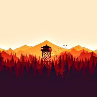Forest Fire game wallpaper