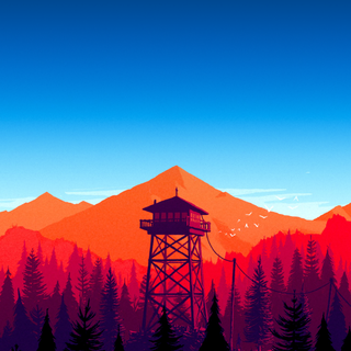 Firewatch Android wallpaper