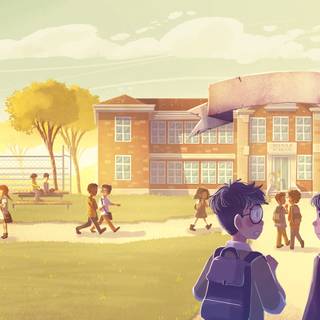 Boy and girl 4k wallpaper