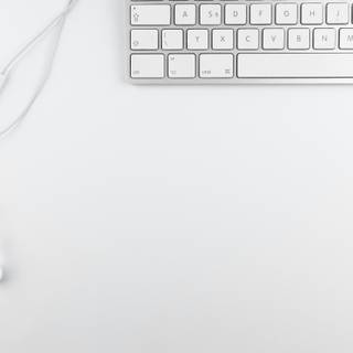 White minimalist 4k wallpaper