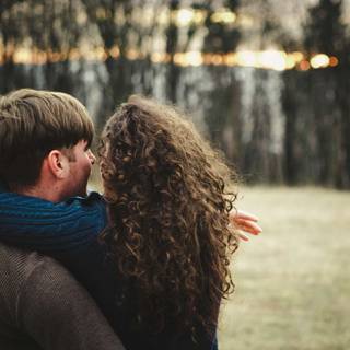 Boy and girl 4k wallpaper