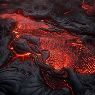 Lava flow wallpaper