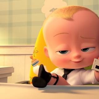 Boss Baby 4k wallpaper