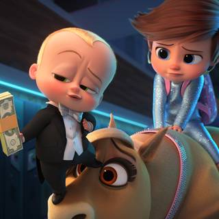 Boss Baby 4k wallpaper