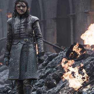 Arya Stark 4k wallpaper