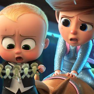 Boss Baby 4k wallpaper